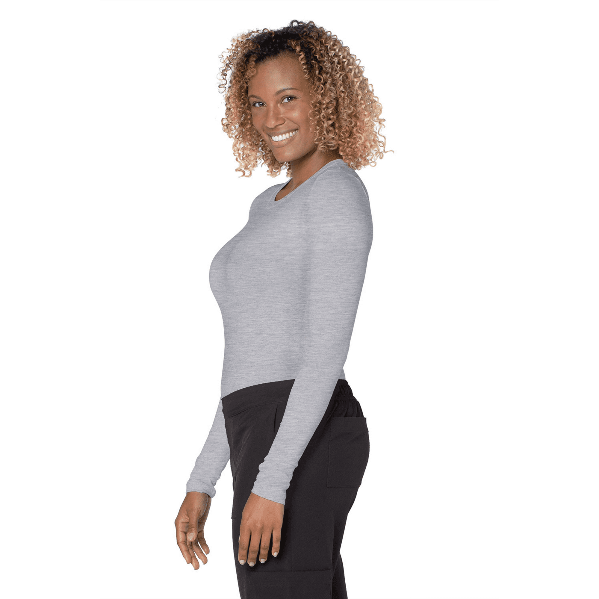 Details about Adar Underscrubs for Women Long Sleeve Underscrub Comfort Tee Details about Adar Underscrubs for Women Long Sleeve Underscrub Comfort Tee